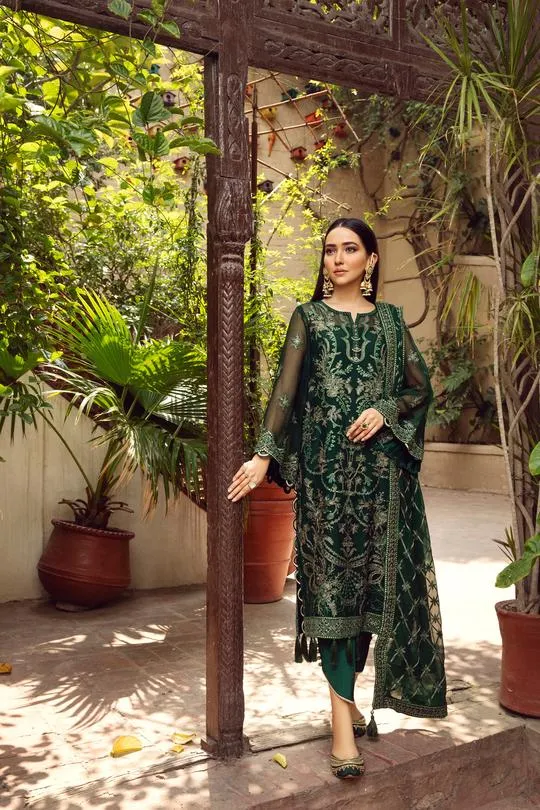 Gul | Alizeh Embroidered Chiffon Festive Collection Shahtaj | Unstitched Embroidered Chiffon Suits