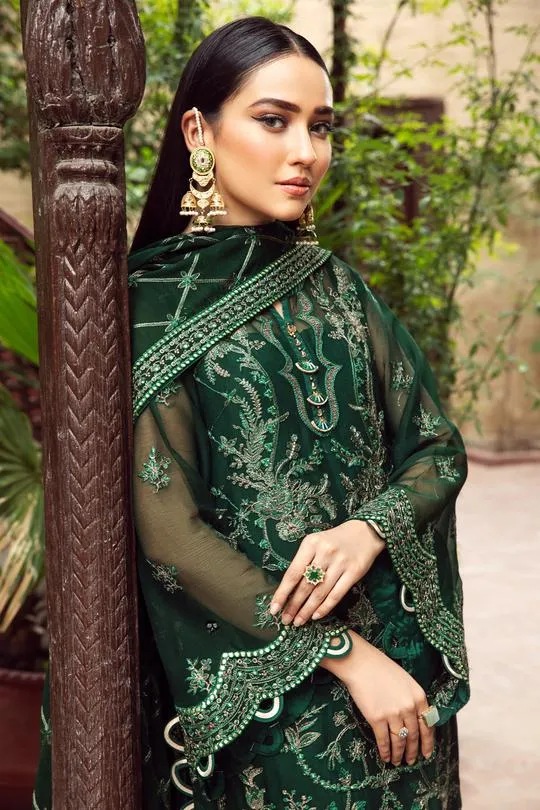 Gul | Alizeh Embroidered Chiffon Festive Collection Shahtaj | Unstitched Embroidered Chiffon Suits