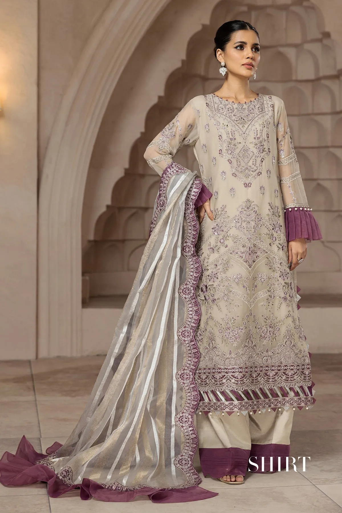 Guzel  | Alizeh Fashion Muhtesem Festive Collection 2022 | Unstitched Embroidered Chiffon Suits