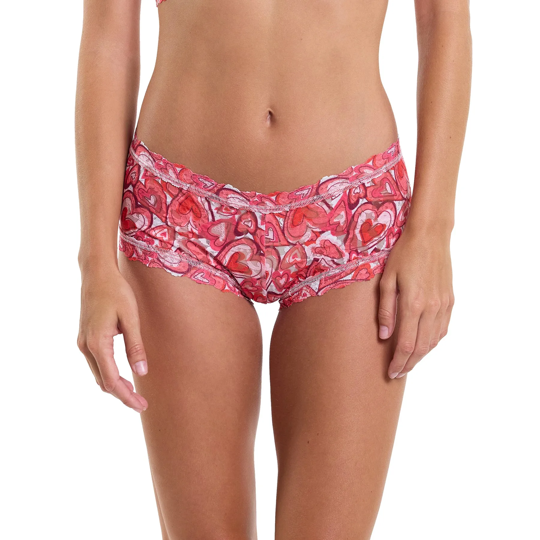 Hanky Panky Printed Lace Boyshort