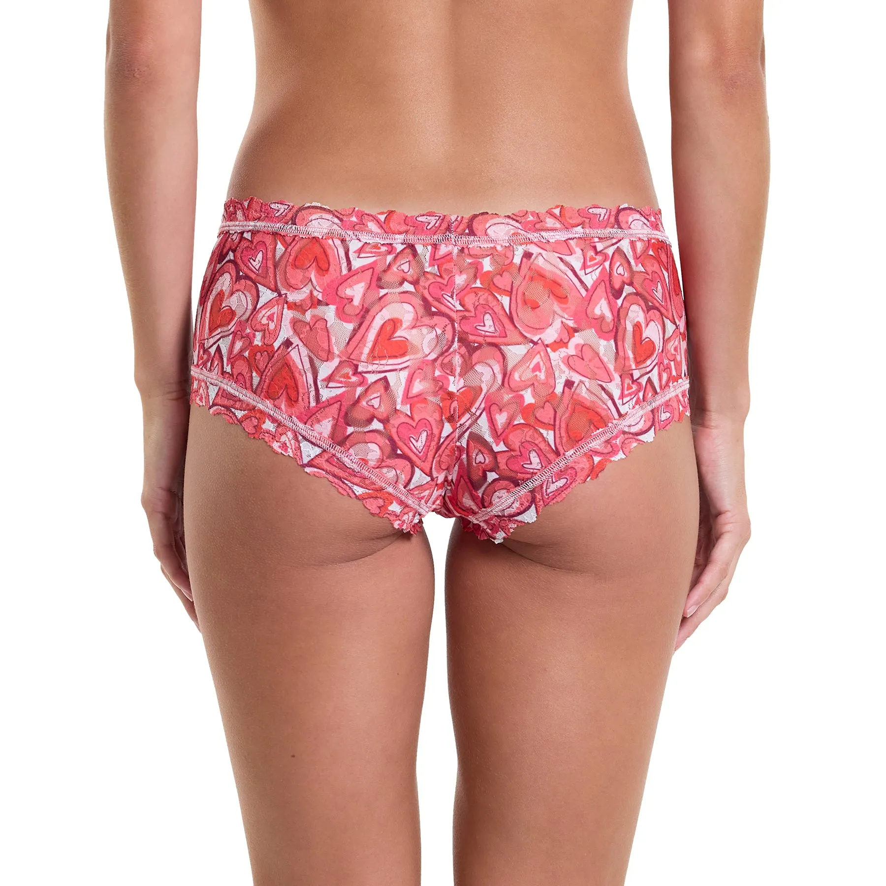 Hanky Panky Printed Lace Boyshort