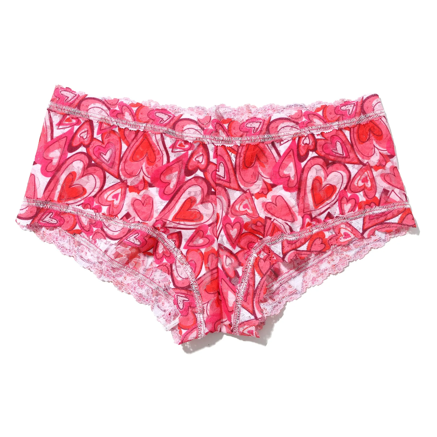 Hanky Panky Printed Lace Boyshort