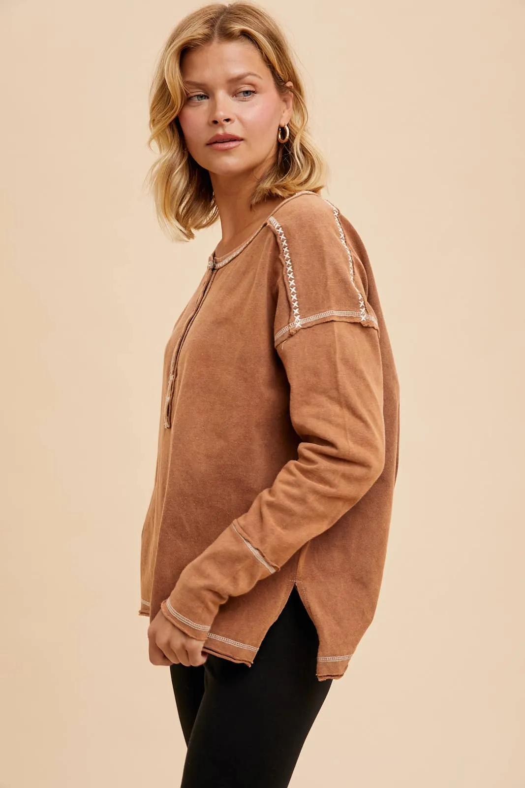 Harriett Henley Top