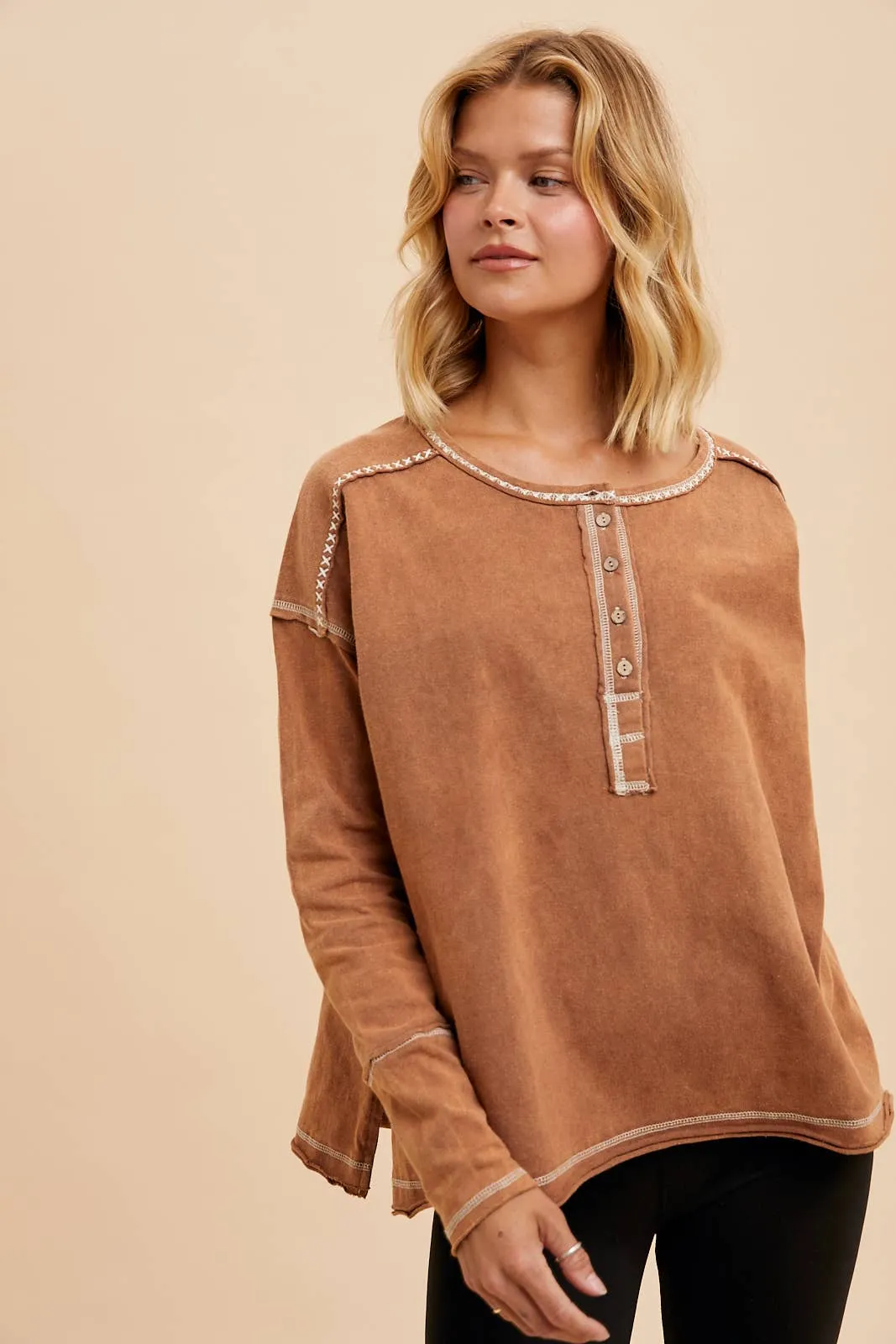 Harriett Henley Top