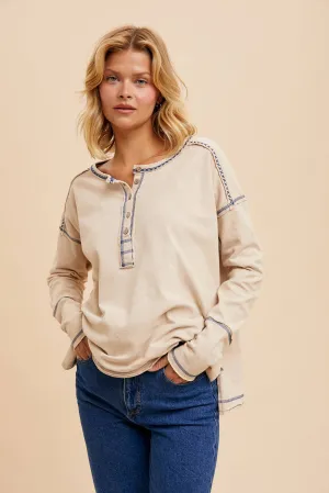 Harriett Henley Top