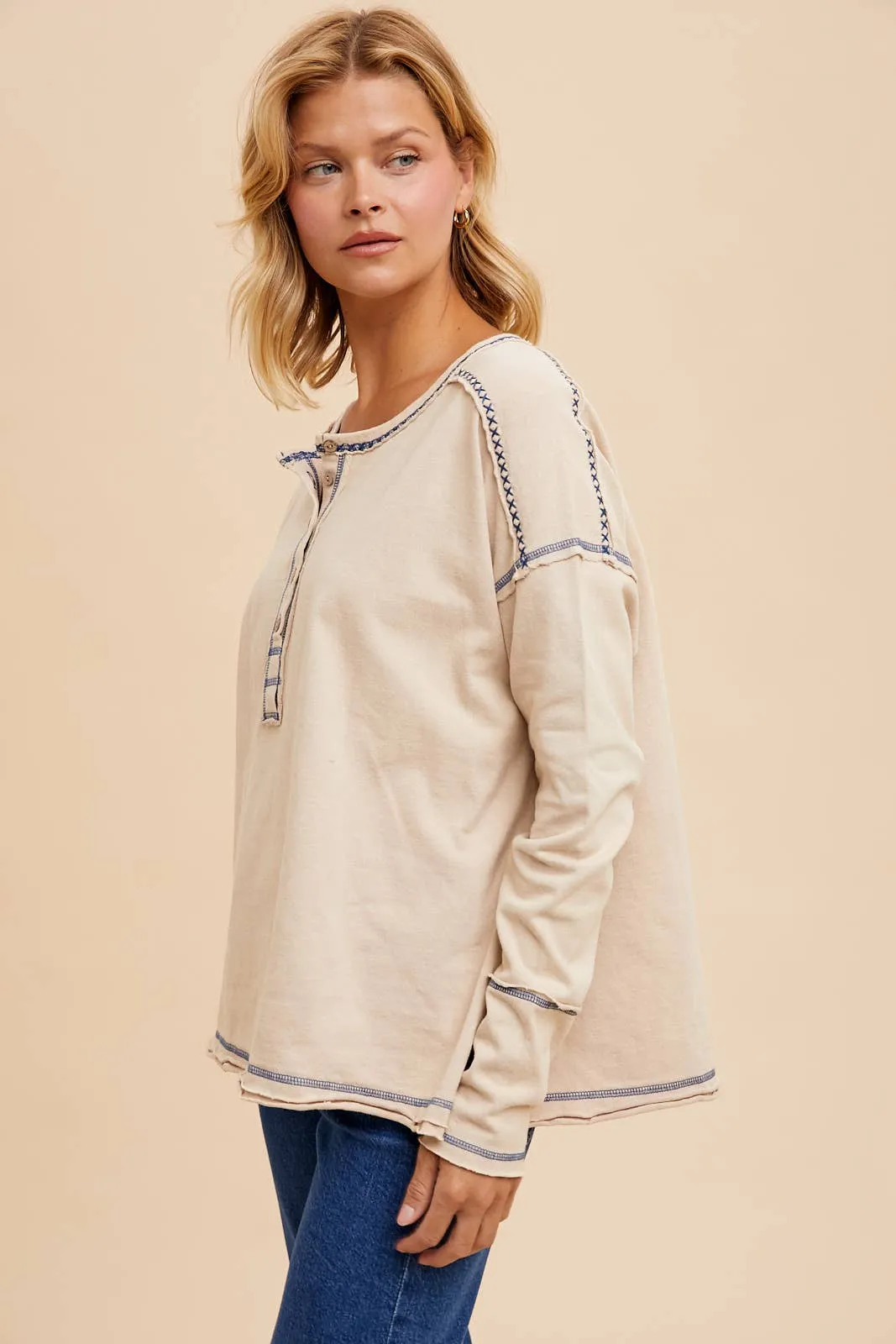 Harriett Henley Top