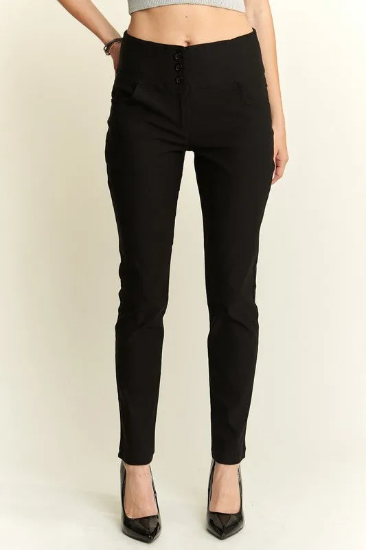 Hazel Blues® |  ADORA High Waist Skinny Pants
