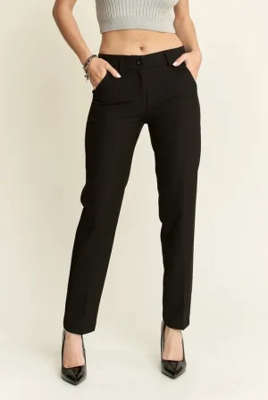 Hazel Blues® |  ADORA Zipper Skinny 2 Pockets Pants