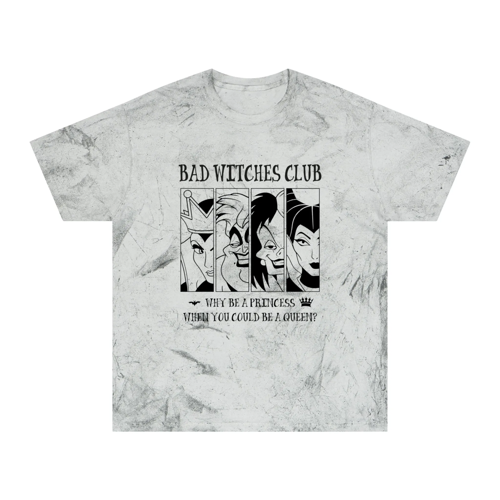 Hazel Blues® |  Bad Witches Graphic - Comfort Colors Tie Dye