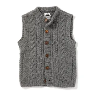 HIMALAYAN CLIMBER'S HAND-KNIT | ヒマラヤン クライマーズ ハンドニット　手編み前開きベスト
