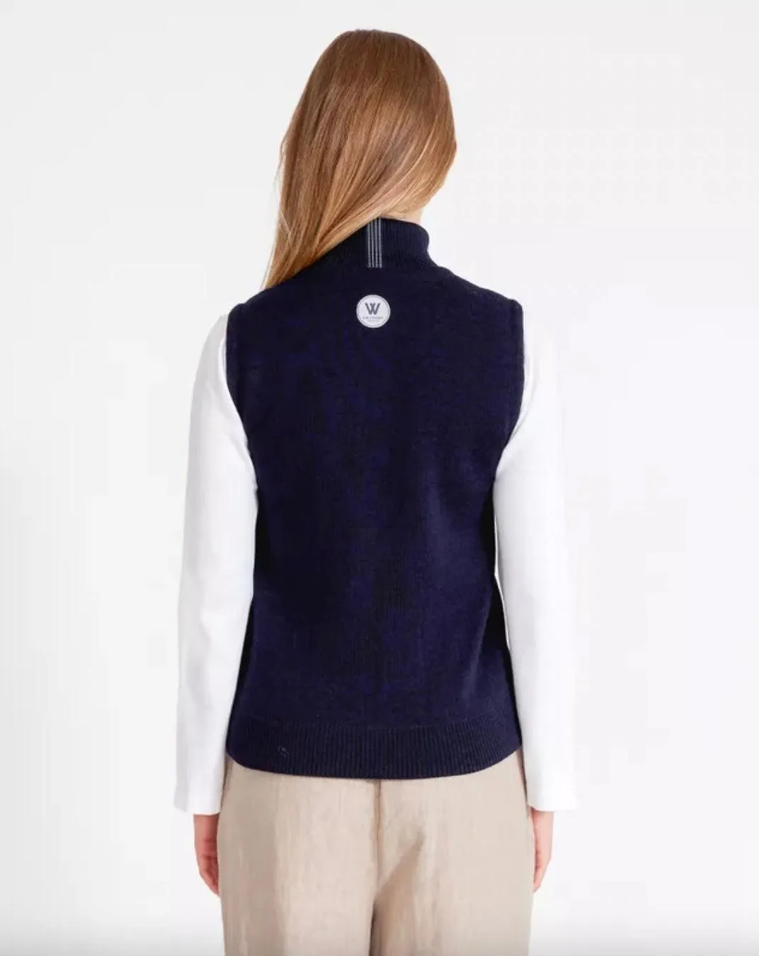 Holebrook Womens Mary Vest - Navy