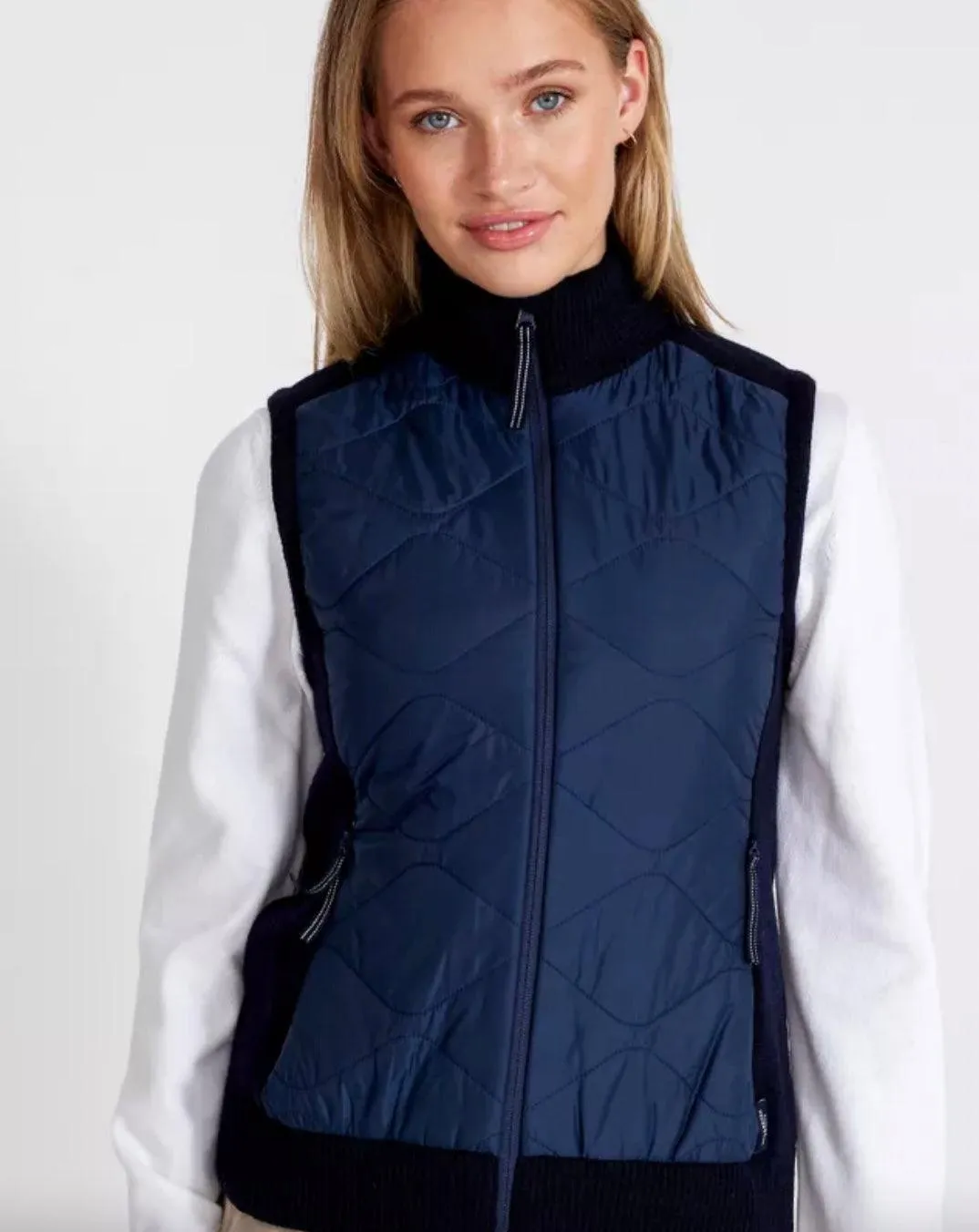 Holebrook Womens Mary Vest - Navy