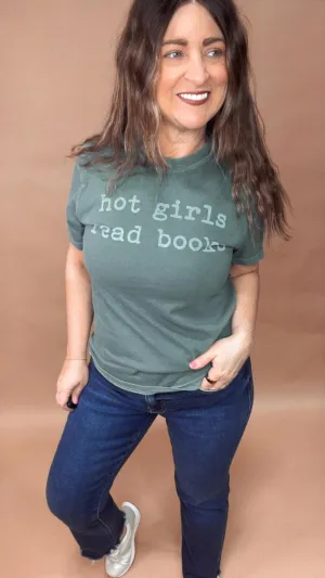 Hot Girls Read Books T-Shirt