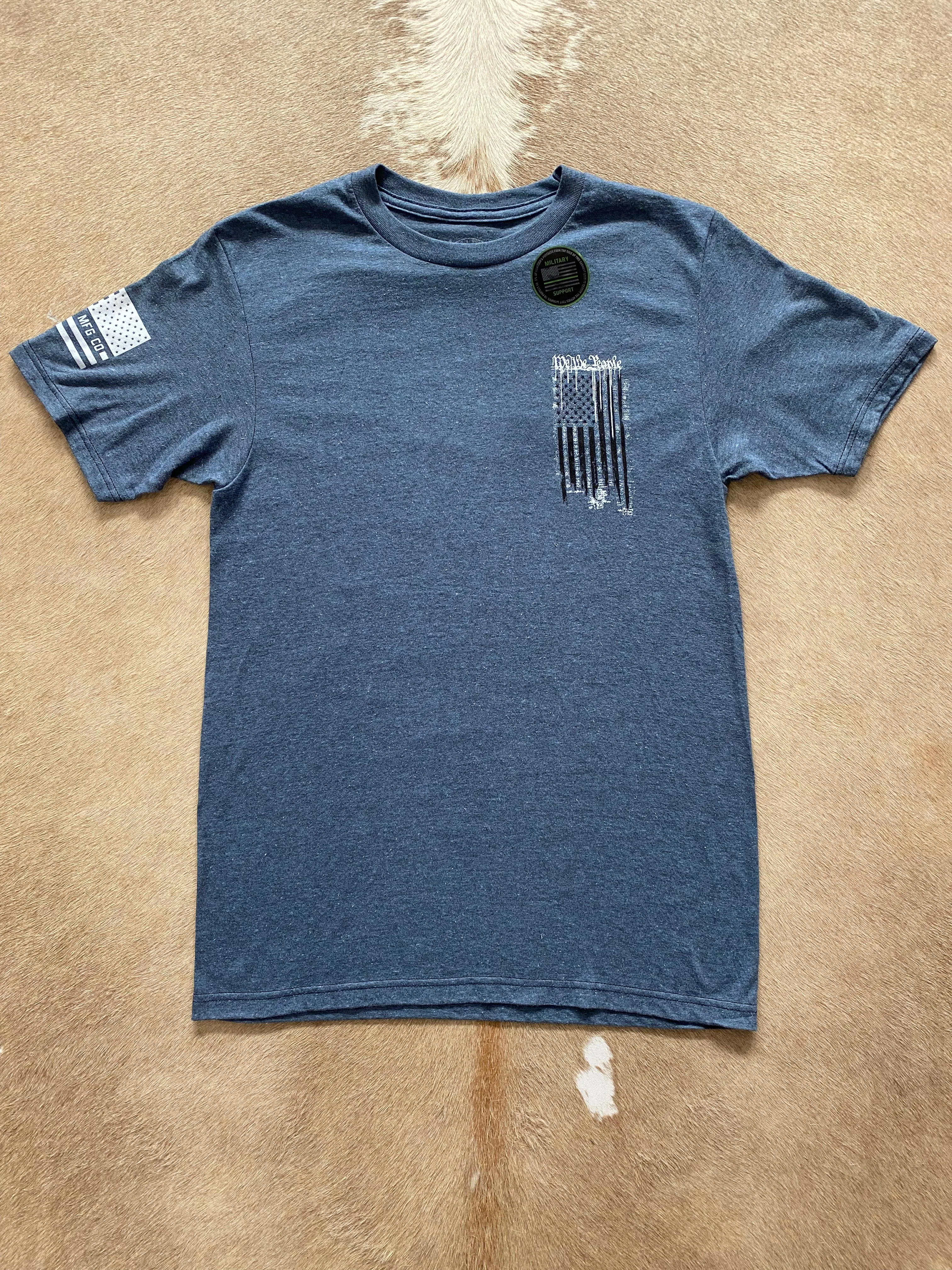 Howitzer "We The People" Slither Indigo Graphic Tee