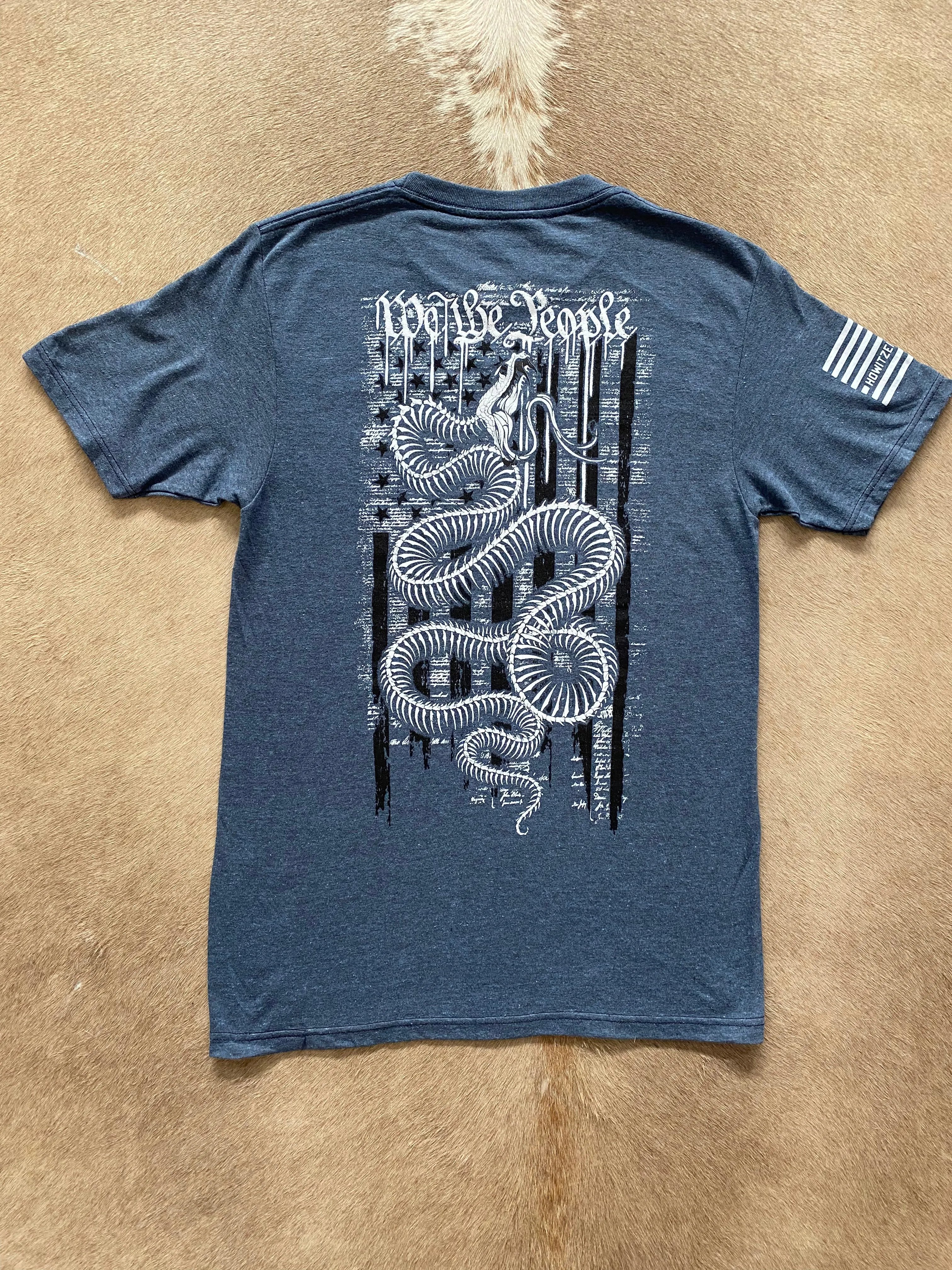 Howitzer "We The People" Slither Indigo Graphic Tee
