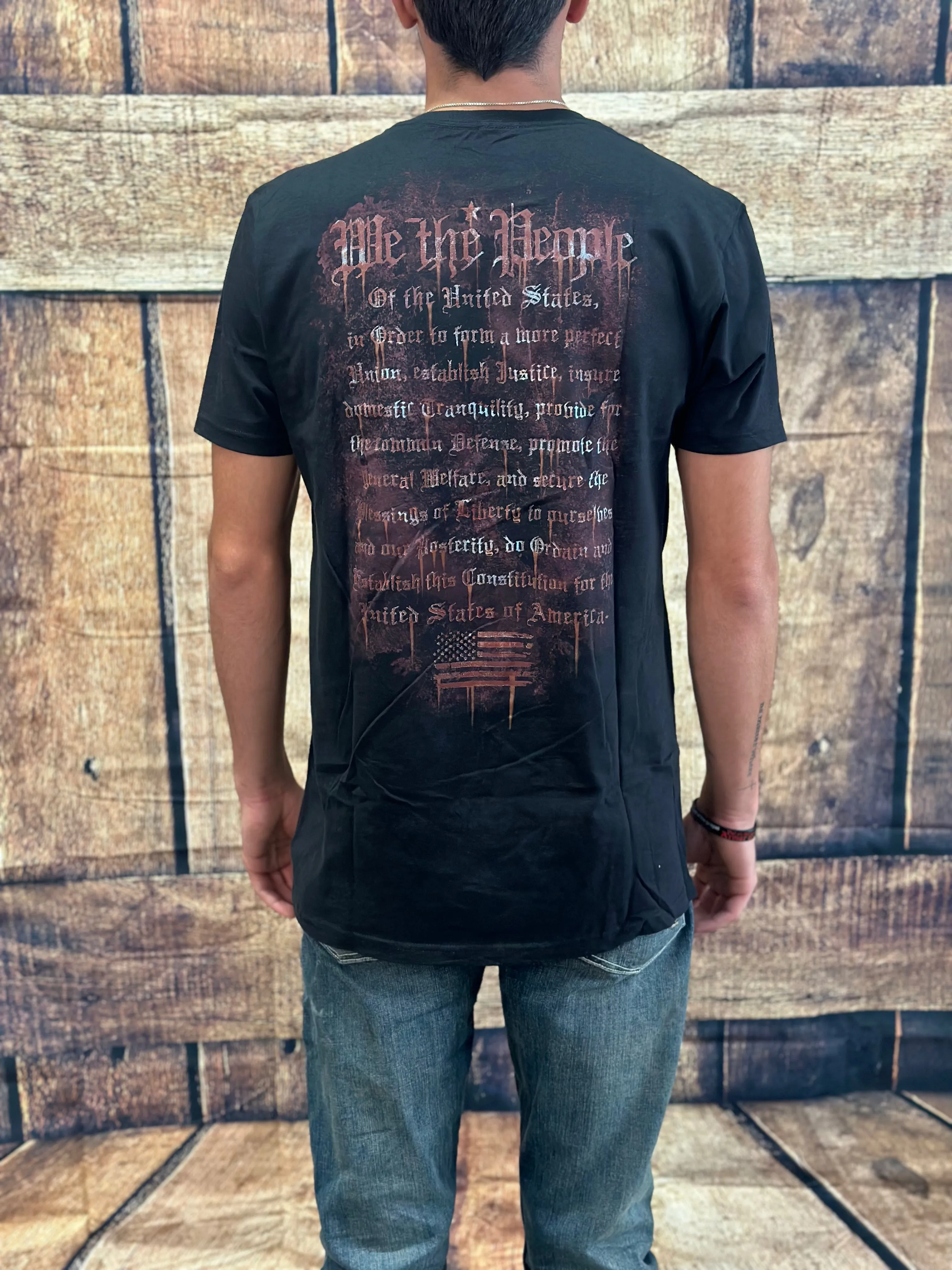 Howitzer Union "We the People" Rust Graphic