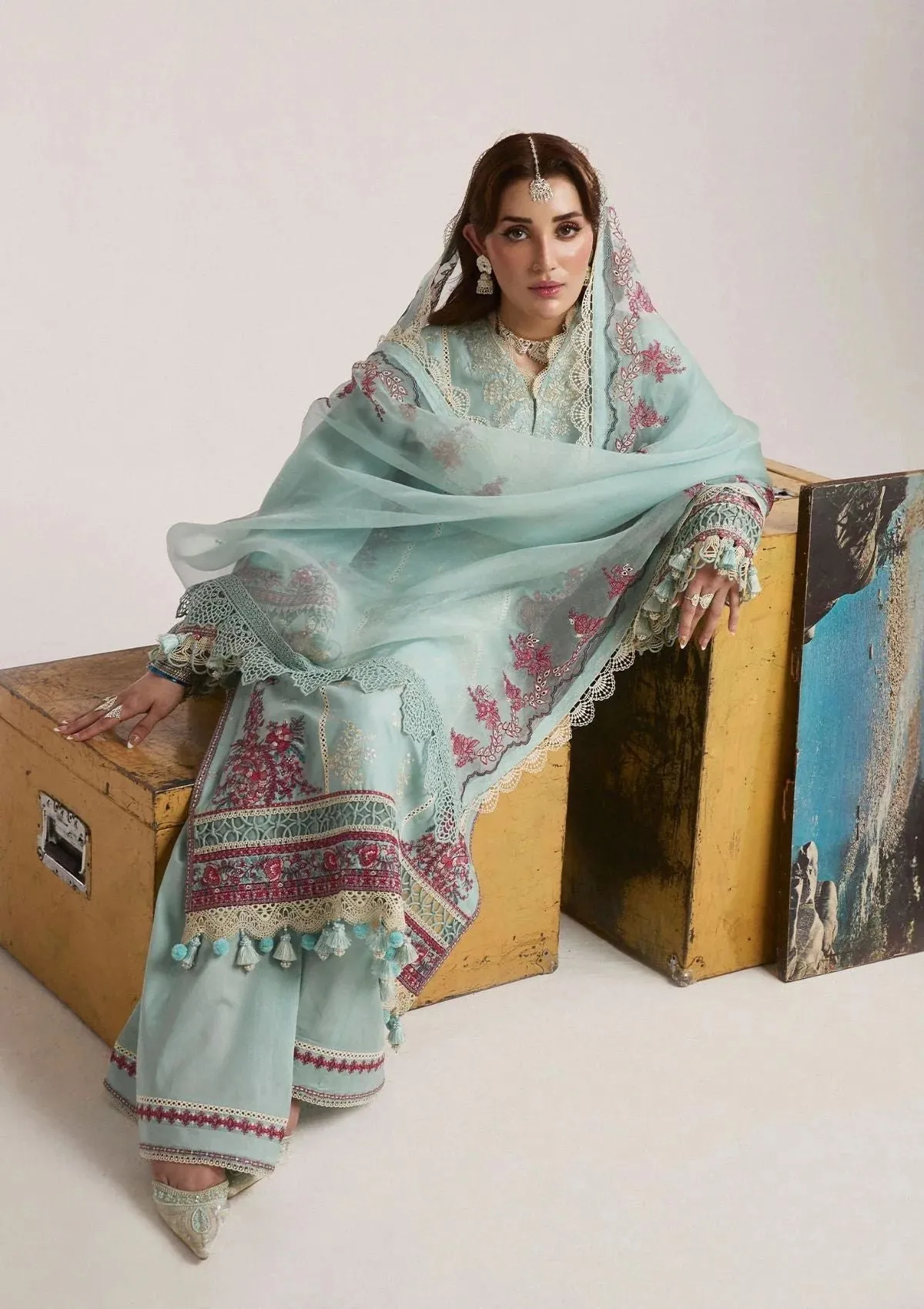HUSSAIN REHAR | SPRING SUMMER '24 EID EDIT | MORAINE