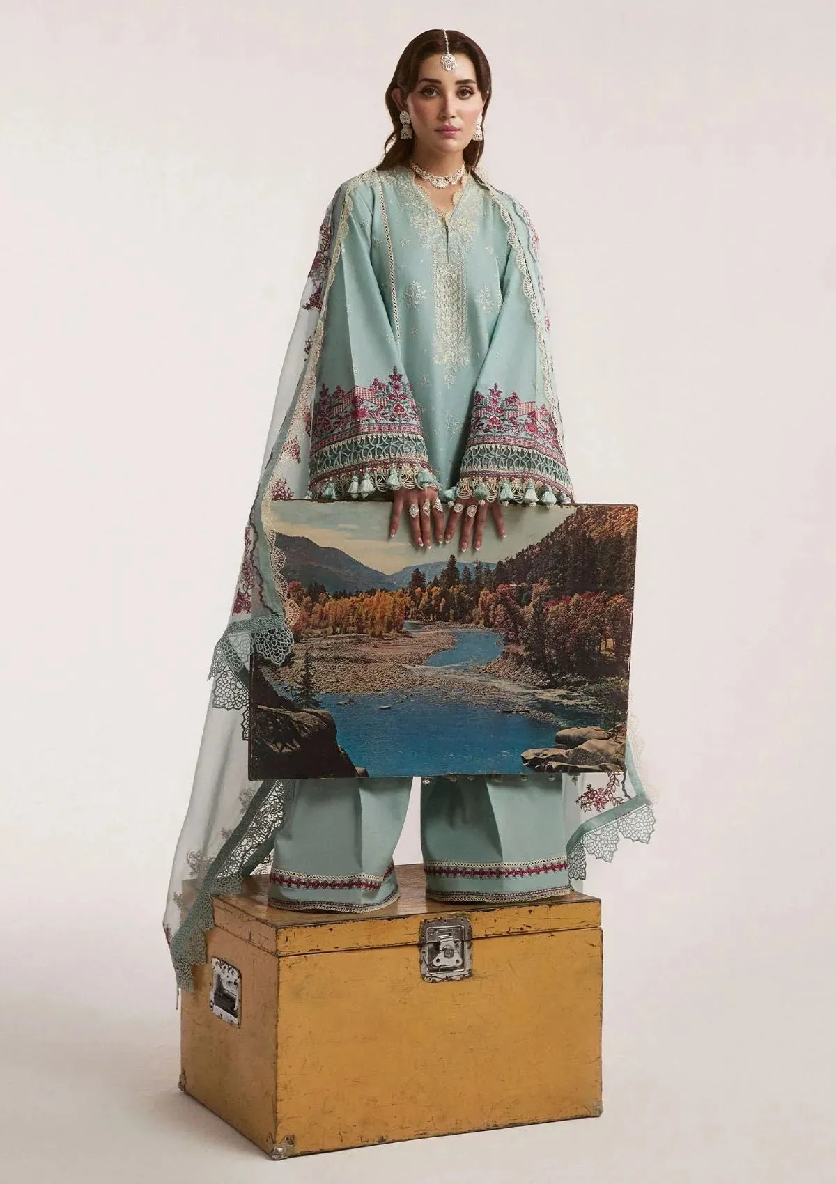 HUSSAIN REHAR | SPRING SUMMER '24 EID EDIT | MORAINE