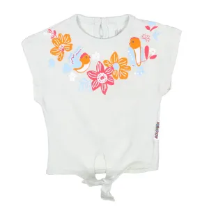 Infant Girls T-Shirt Birds & Flower - H Of Mint | Bachaa Party Baby Clothes Girls Tops & T-Shirts