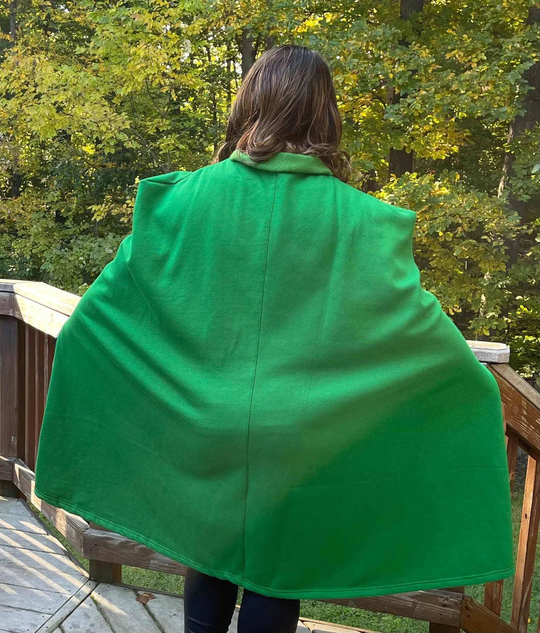IPL Cape Coat w/Greek Letters