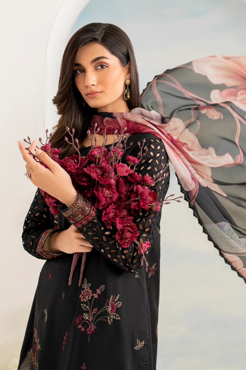 IZNIK | GUZEL LAWN '24 | IGL-09 EMBROIDERED LAWN