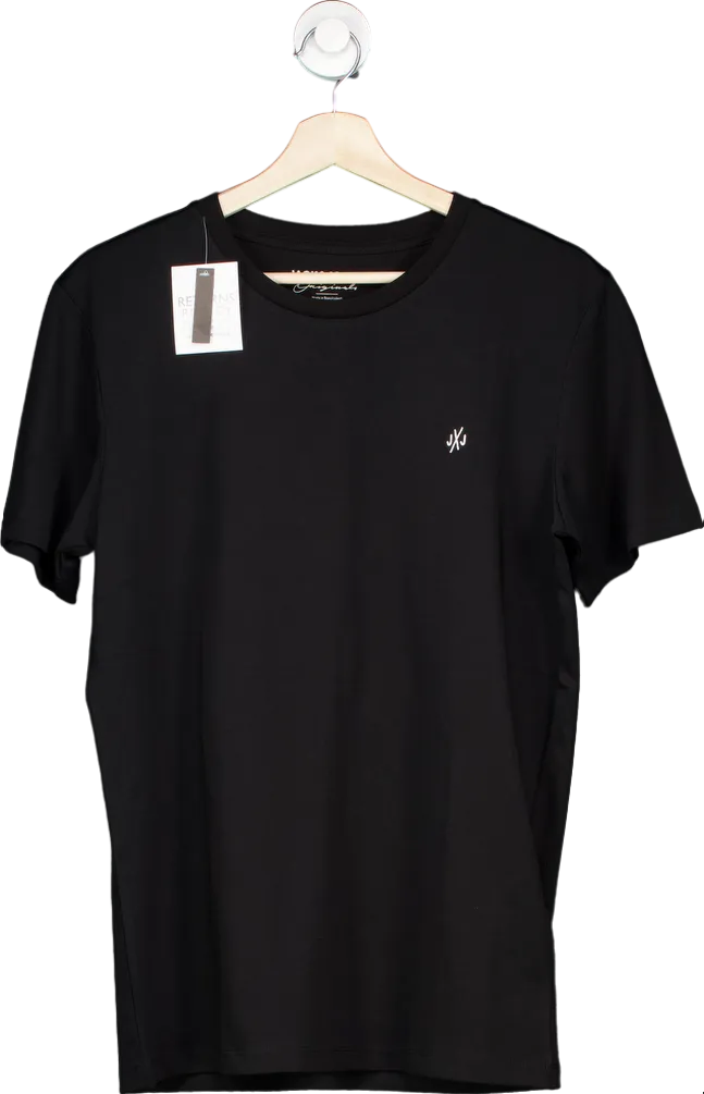 Jack & Jones Black Originals T-Shirt UK S