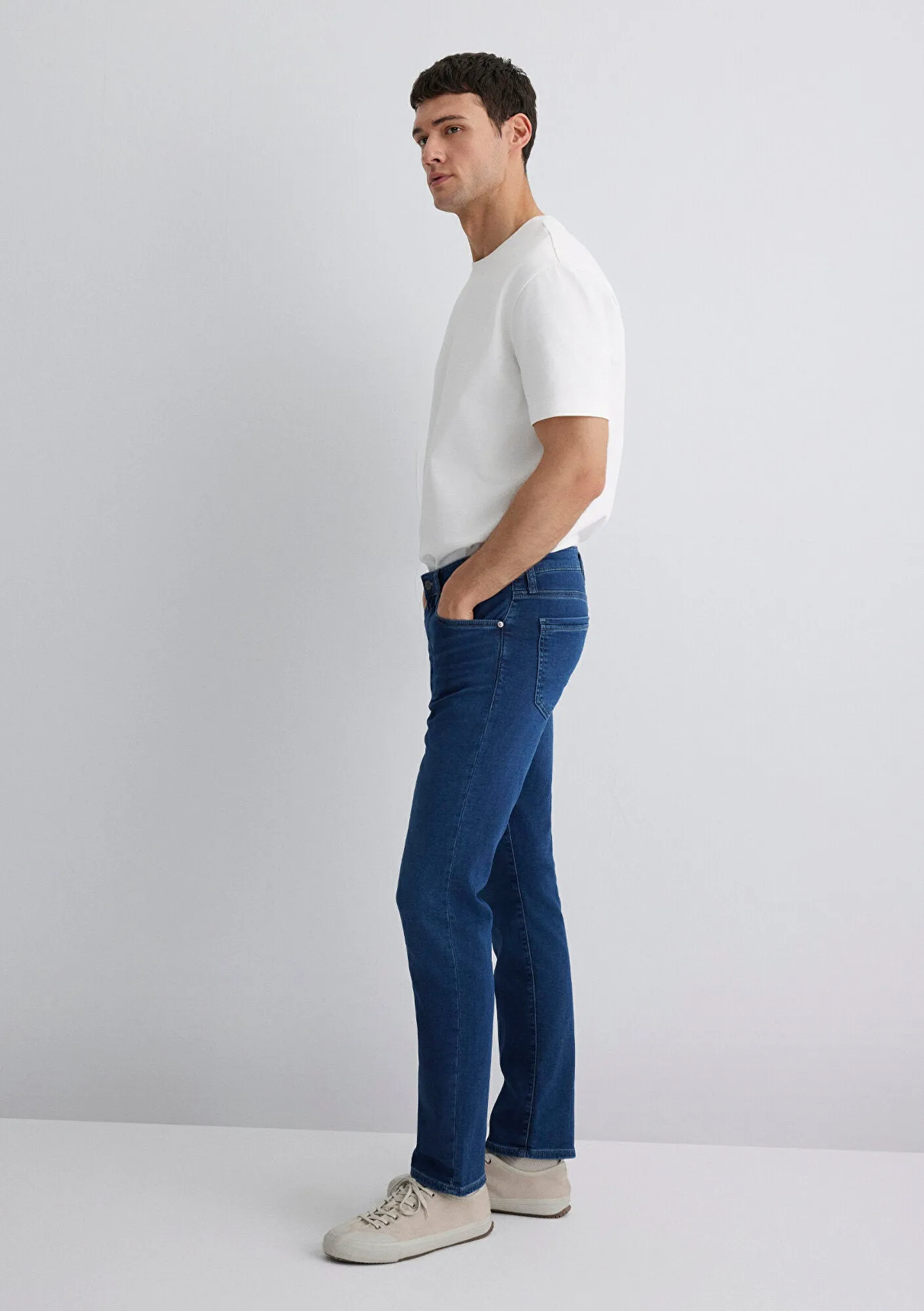 Jake Dark Indigo Vintage Sporty Jean Pants