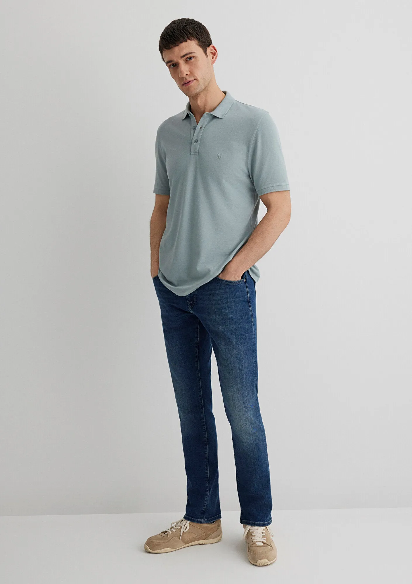 Jake Dark Vintage Premium Blue Jean Pants