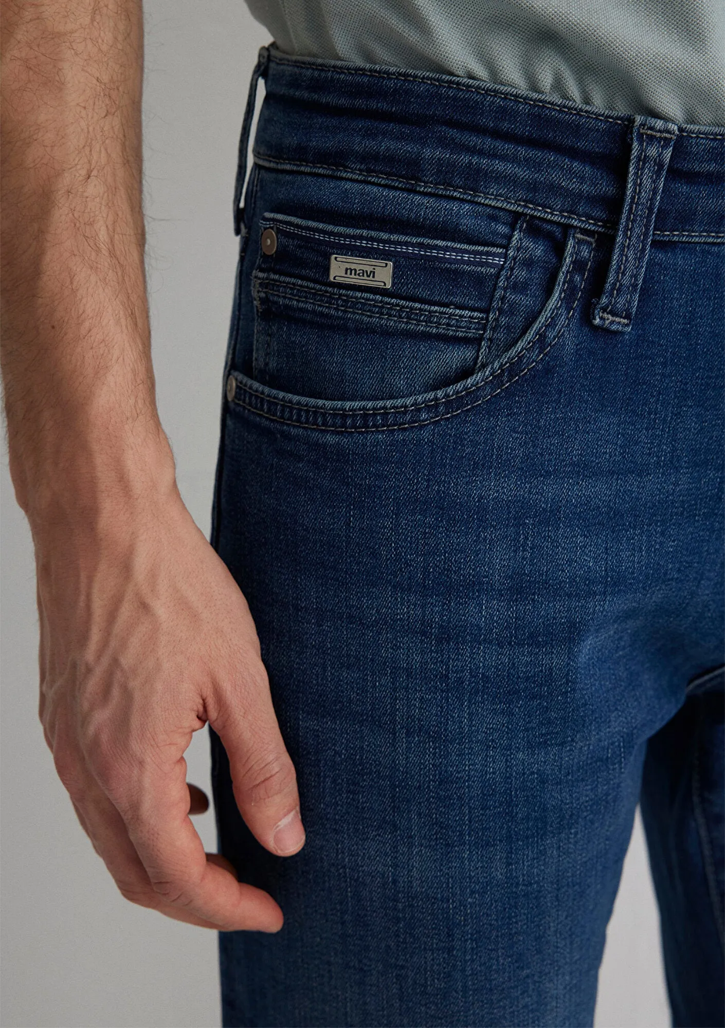 Jake Dark Vintage Premium Blue Jean Pants