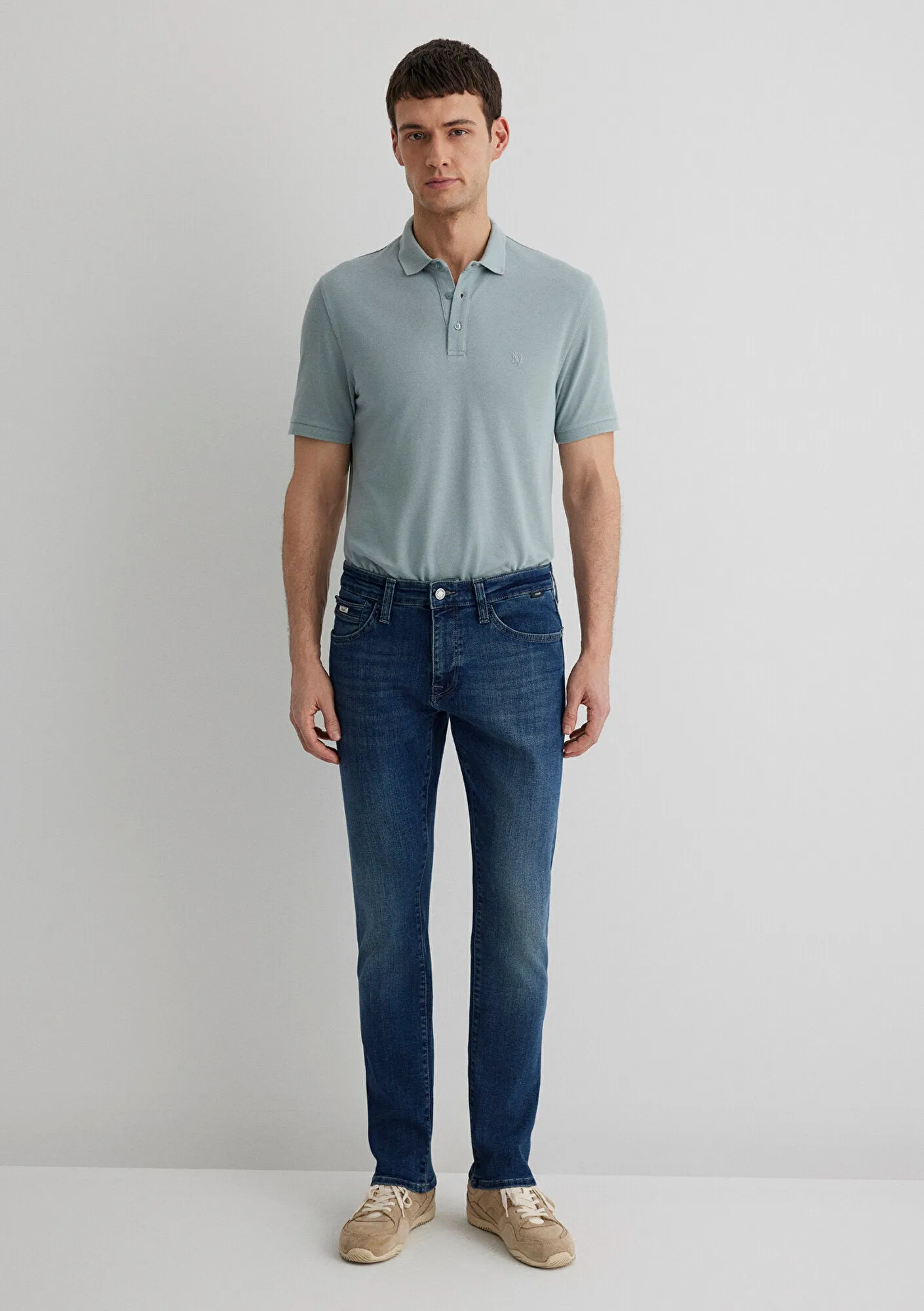 Jake Dark Vintage Premium Blue Jean Pants