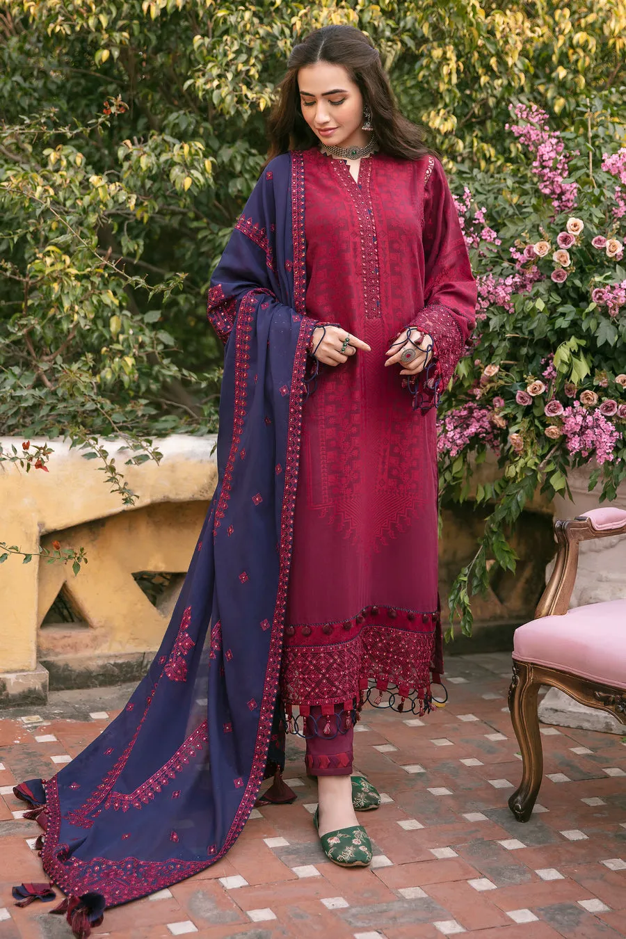 JAZMIN SHAHKAAR LAWN SS'23 | Vol 2 | GULZAAR