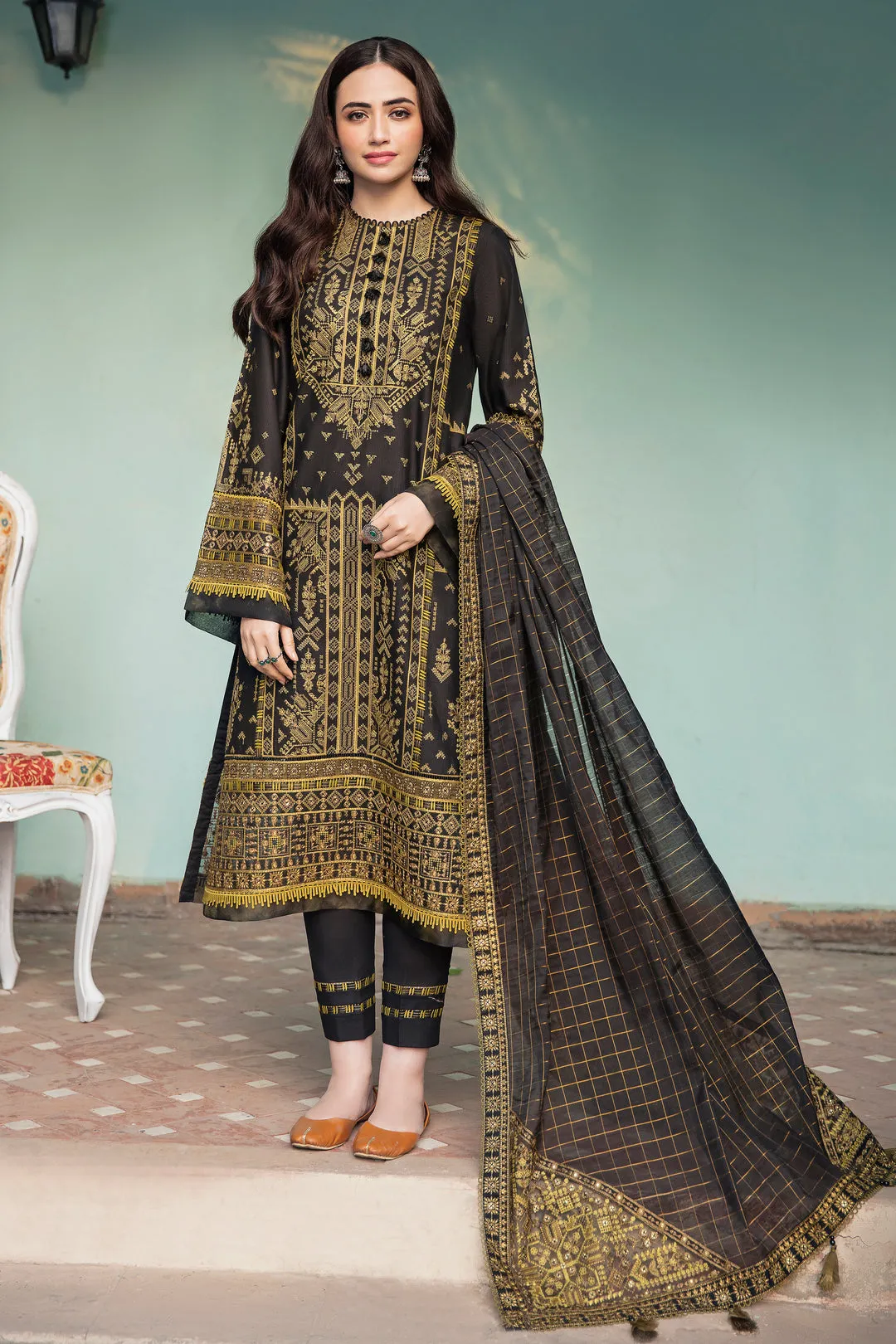 JAZMIN SHAHKAAR LAWN SS'23 | Vol 2 | SHAB