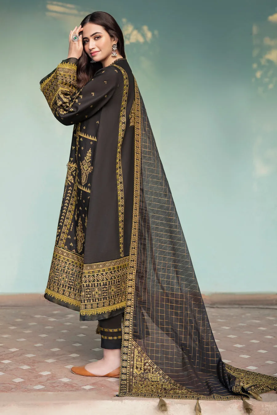 JAZMIN SHAHKAAR LAWN SS'23 | Vol 2 | SHAB