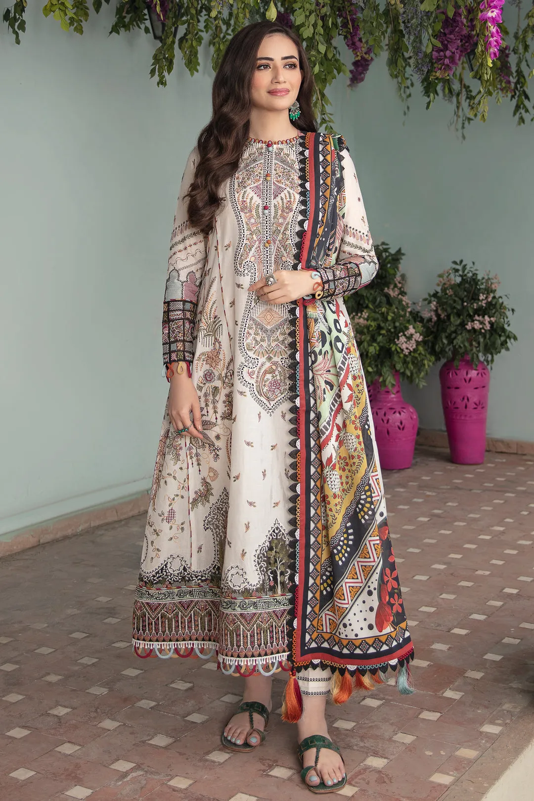 JAZMIN SHAHKAAR LAWN SS'23 | Vol 2 | UJALA