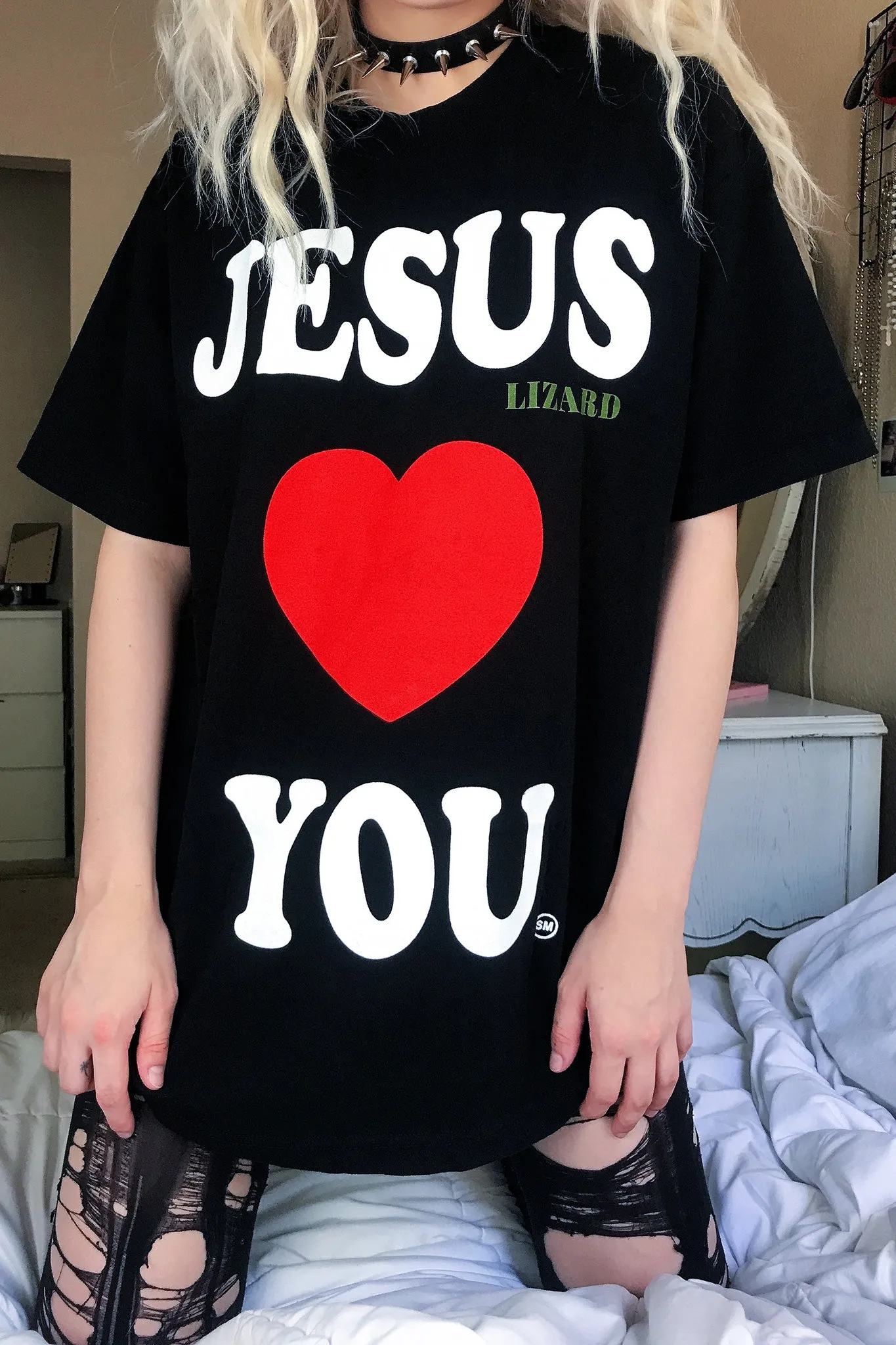 Jesus Lizzard Loves You Tee