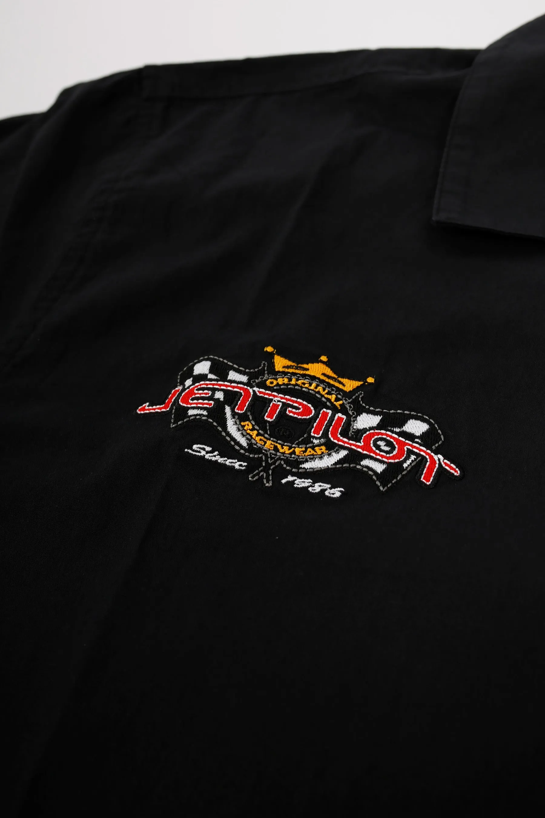 Jetpilot Racing Shirt - Black