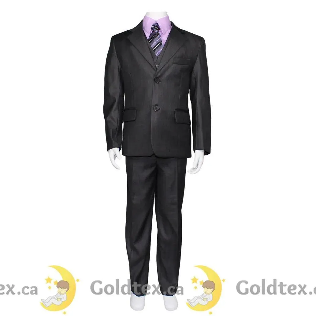 Johnson Creations 5-piece grey suit set