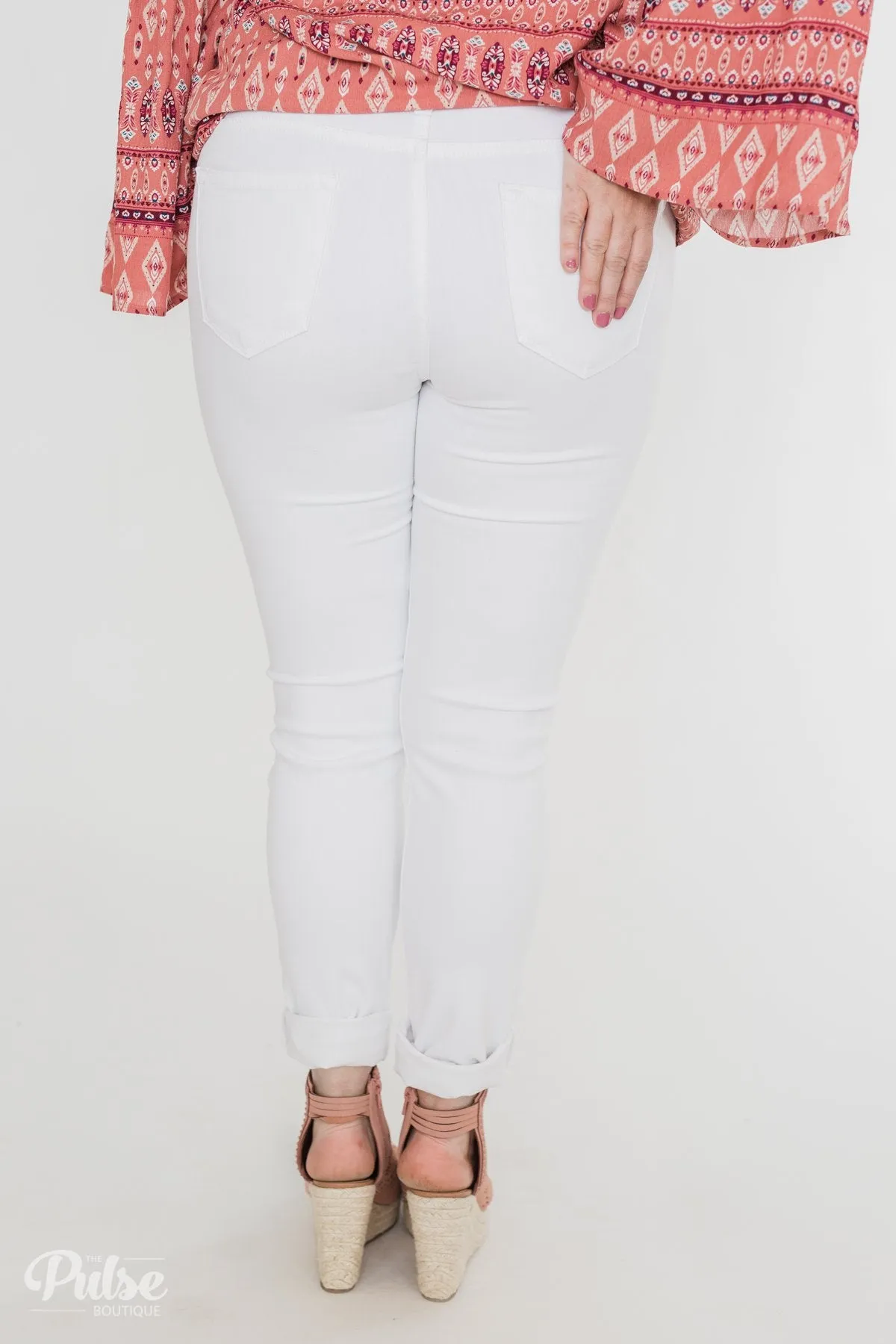 KanCan Greta Jeans- White