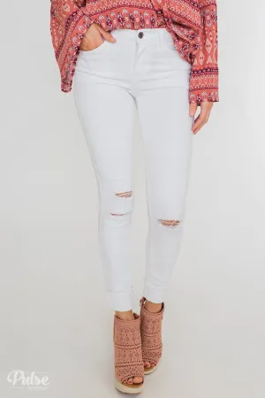 KanCan Greta Jeans- White