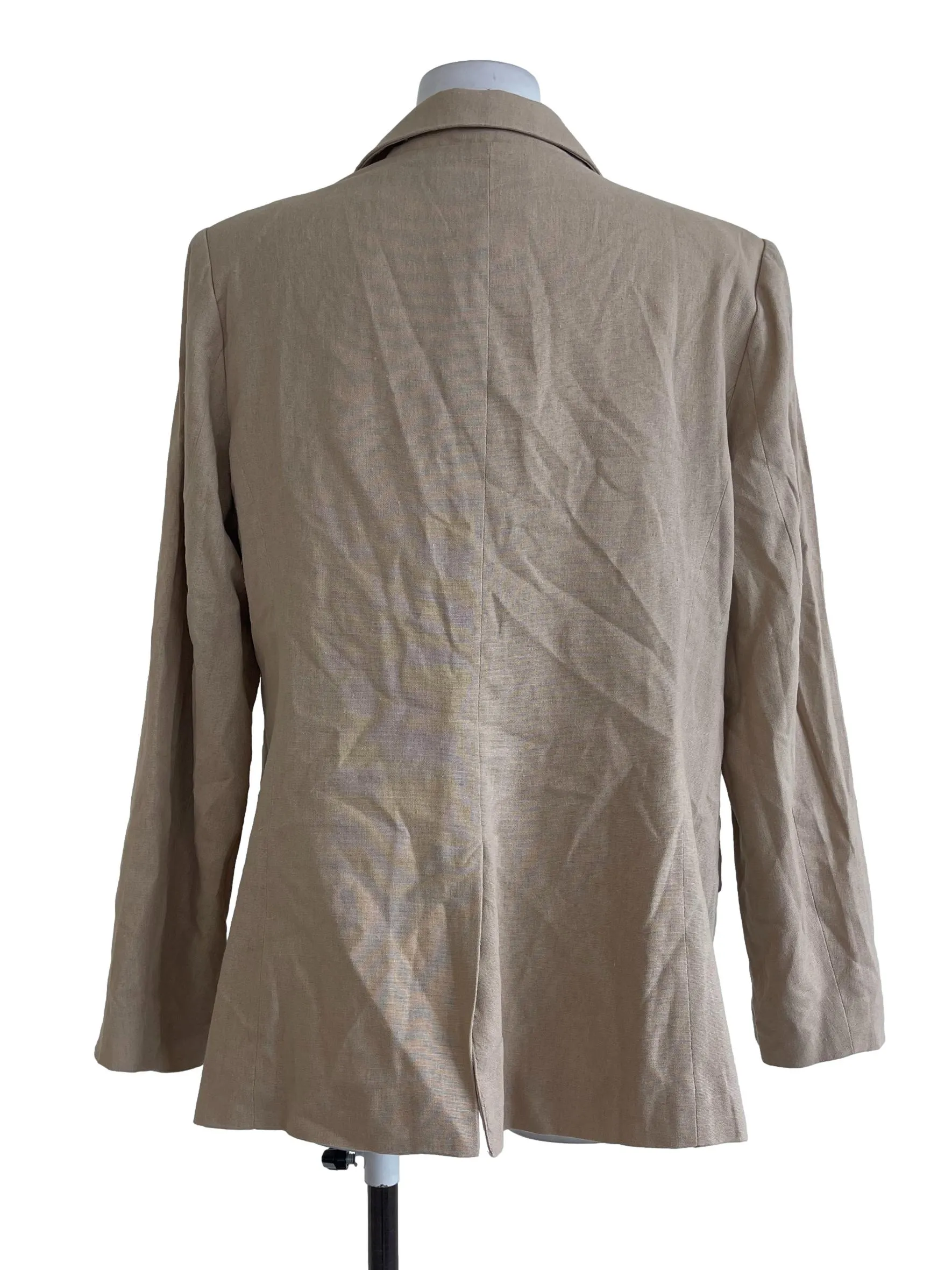 Khaki Plain Blazer