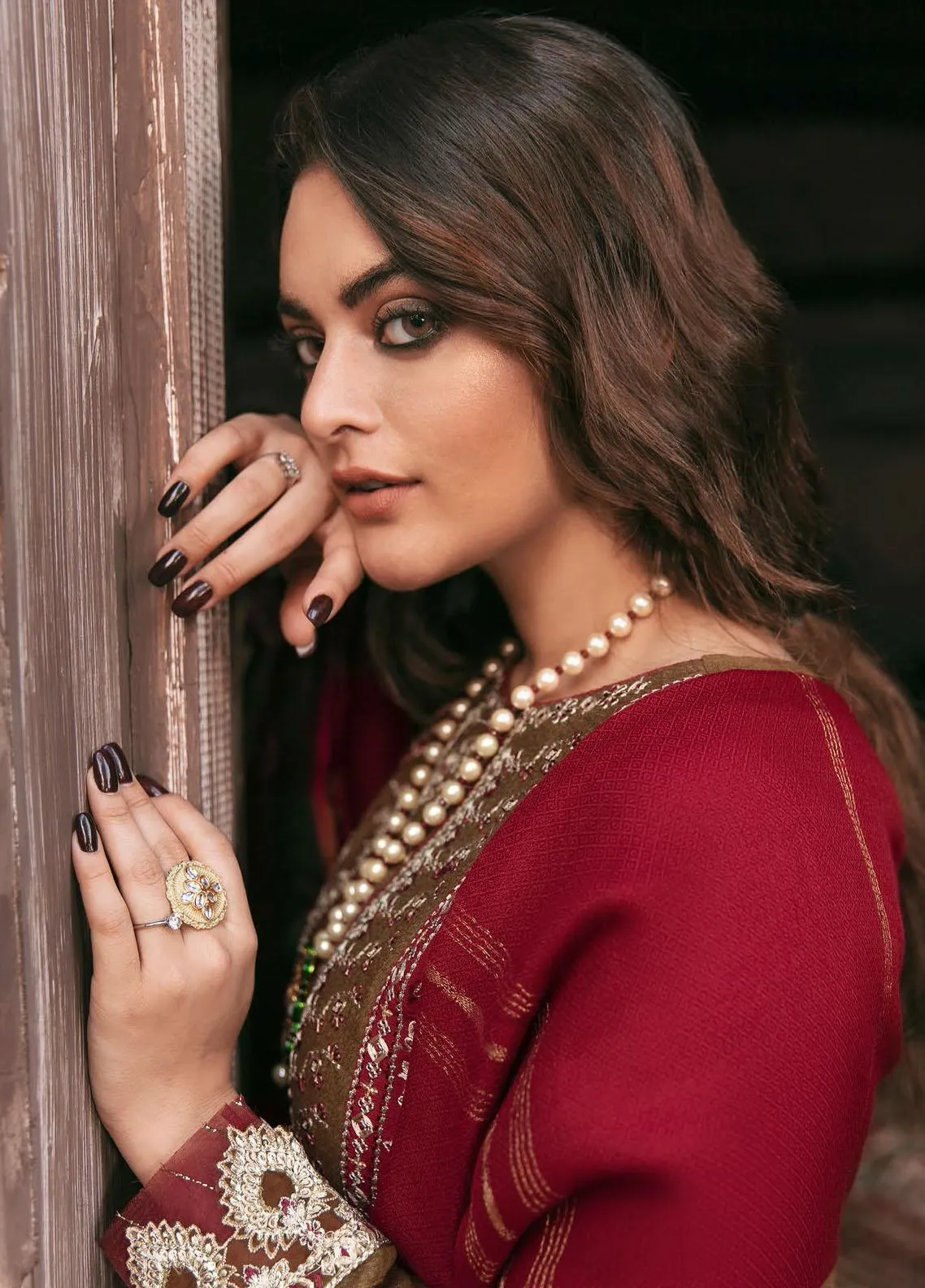 KK-08 | Qalamkar Winter Shawl Collection 2021 | Unstitched Embroidered Suits