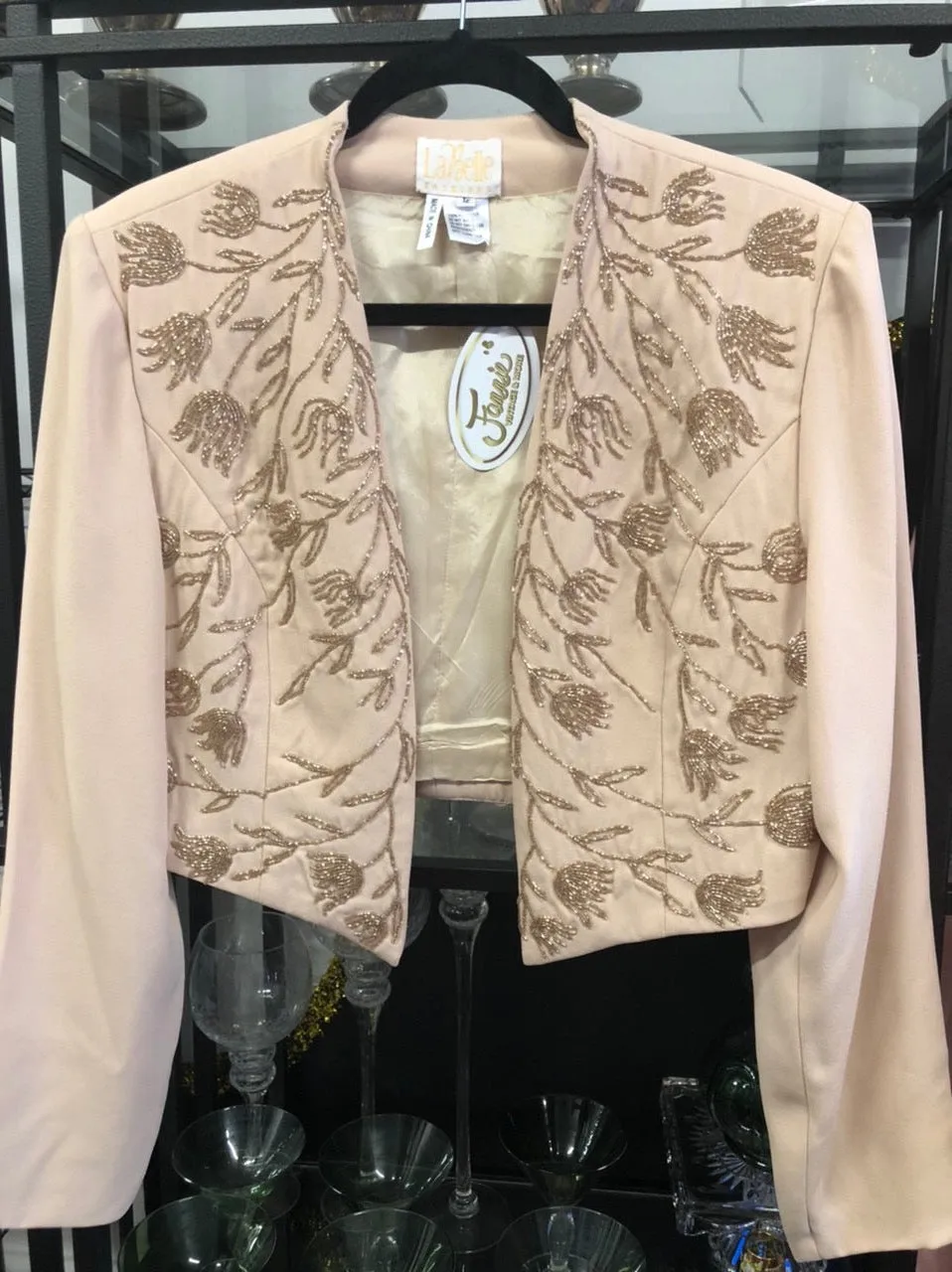 La Belle evening blazer, size 10  #417
