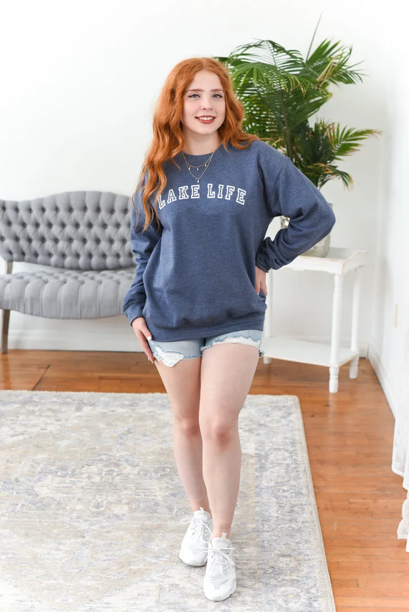 Lake Life Crewneck Sweatshirt