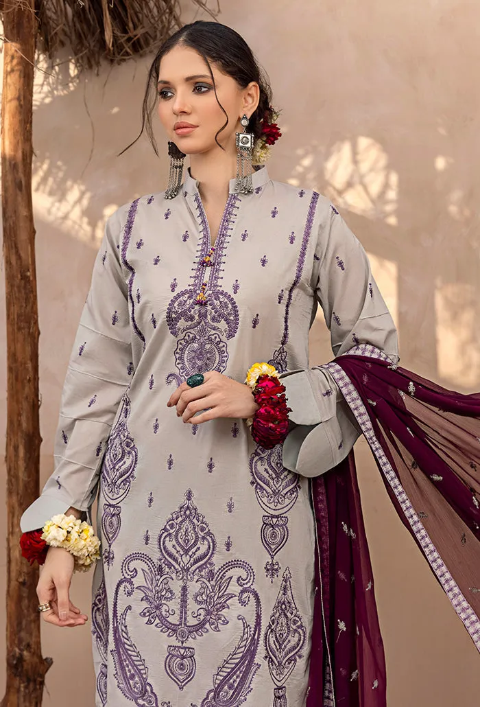 LD-10 | Humdum Laadli Lawn Collection | Unstitched Embroidered Lawn Suits