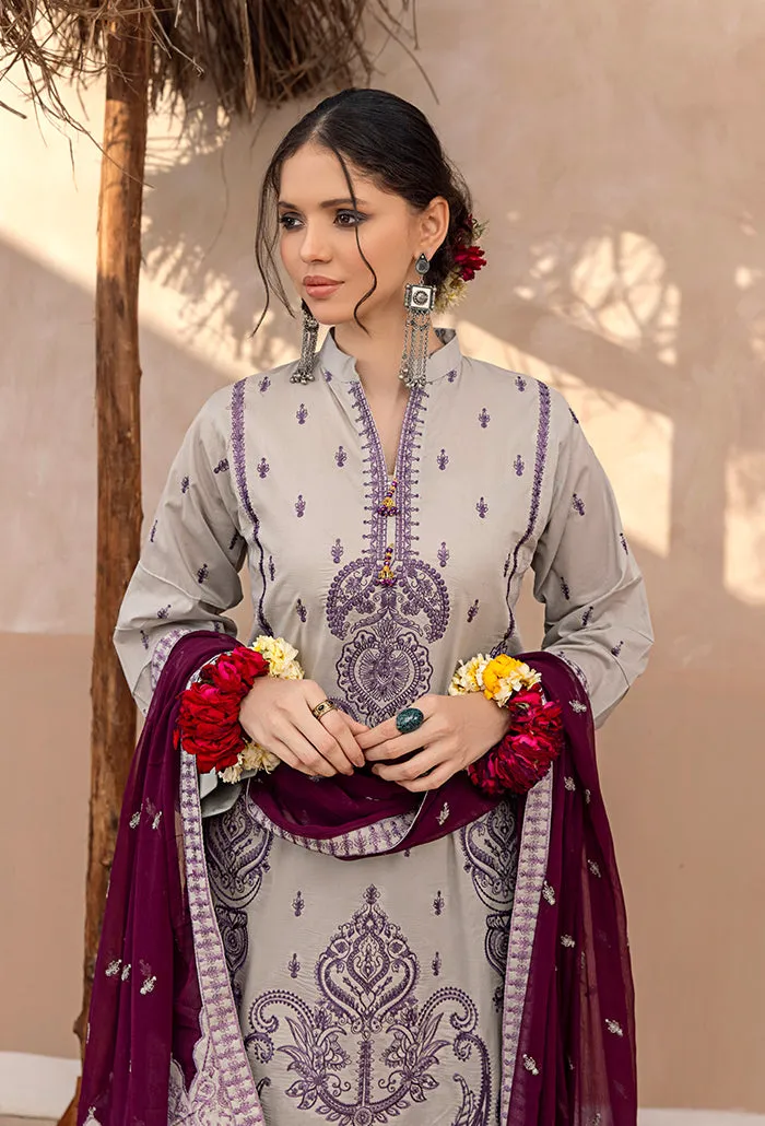 LD-10 | Humdum Laadli Lawn Collection | Unstitched Embroidered Lawn Suits