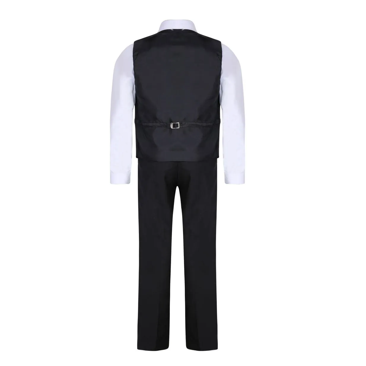 Leo - Black 5 Piece Boys Suit