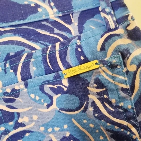 LILLY PULITZER South Ocean Skinny Crop Jeans Pants