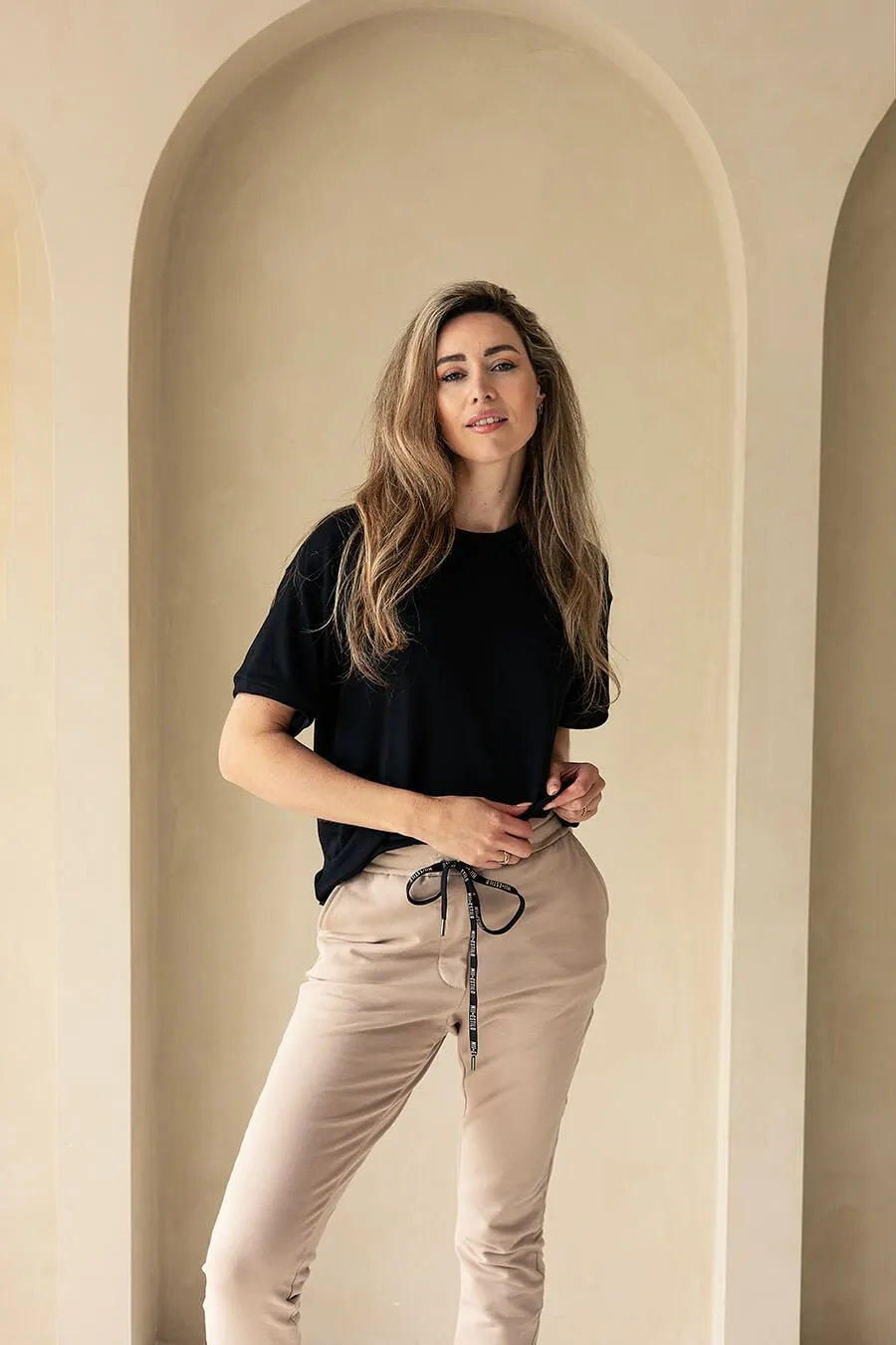 Loungewear: Spring Sweatpants SAND CLEARANCE SALE
