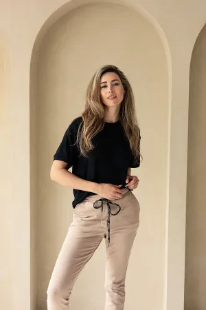 Loungewear: Spring Sweatpants SAND CLEARANCE SALE