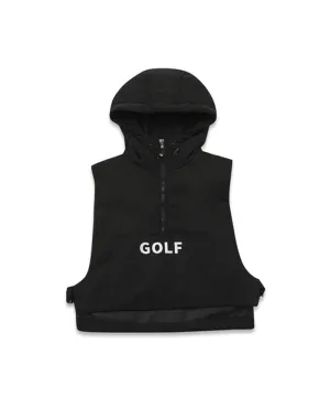 MACKY Golf: Player Hood Vest - Black